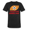 Houston Hurricane T-Shirt (Tri-Blend Super Light) - heather black