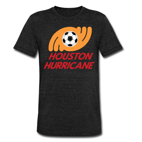 Houston Hurricane T-Shirt (Tri-Blend Super Light) - heather black