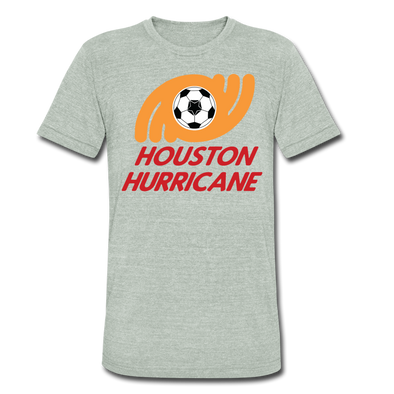 Houston Hurricane T-Shirt (Tri-Blend Super Light) - heather gray