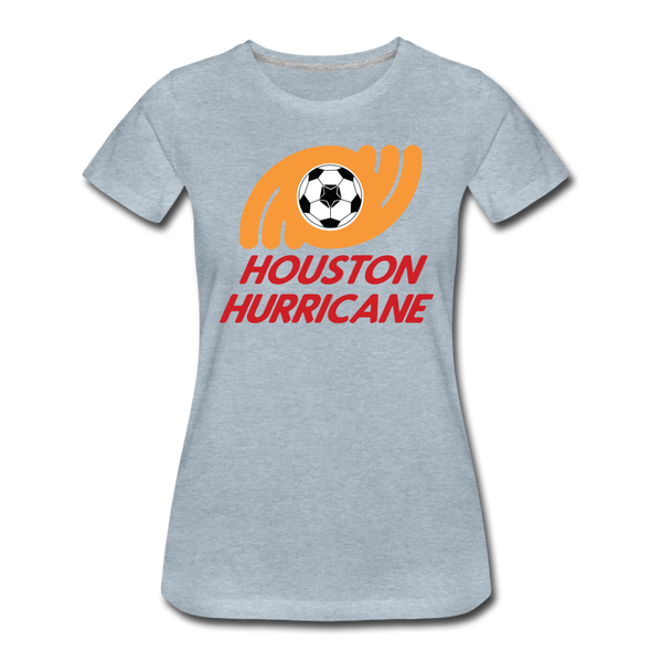 Houston Hurricane Women’s T-Shirt - heather ice blue