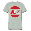 Kansas City Spurs T-Shirt (Tri-Blend Super Light) - heather gray