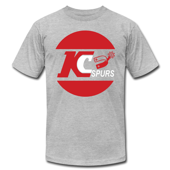 Kansas City Spurs T-Shirt (Premium Lightweight) - heather gray