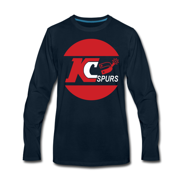 Kansas City Spurs Long Sleeve T-Shirt - deep navy