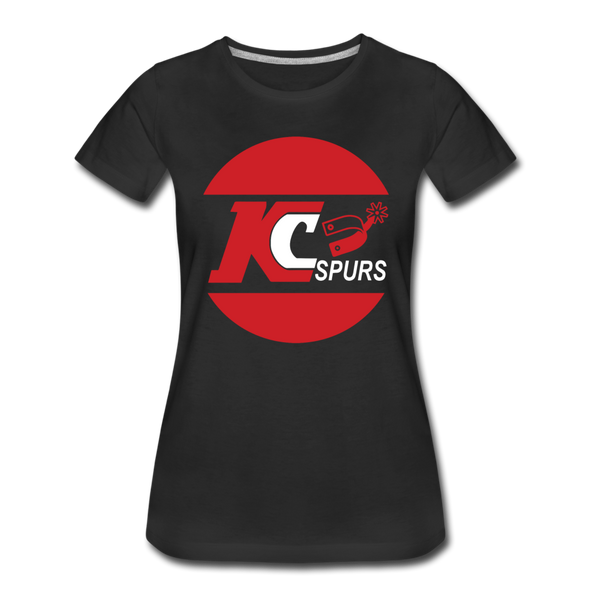 Kansas City Spurs Women’s T-Shirt - black