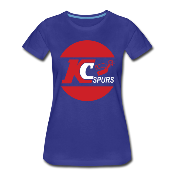 Kansas City Spurs Women’s T-Shirt - royal blue