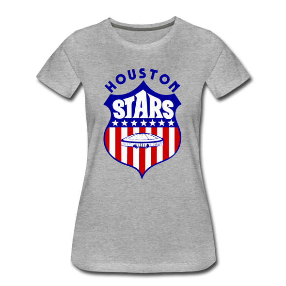 Houston Stars Women’s T-Shirt - heather gray