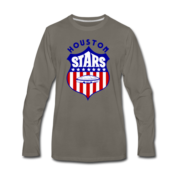 Houston Stars Long Sleeve T-Shirt - asphalt gray