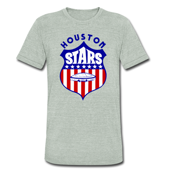 Houston Stars T-Shirt (Tri-Blend Super Light) - heather gray