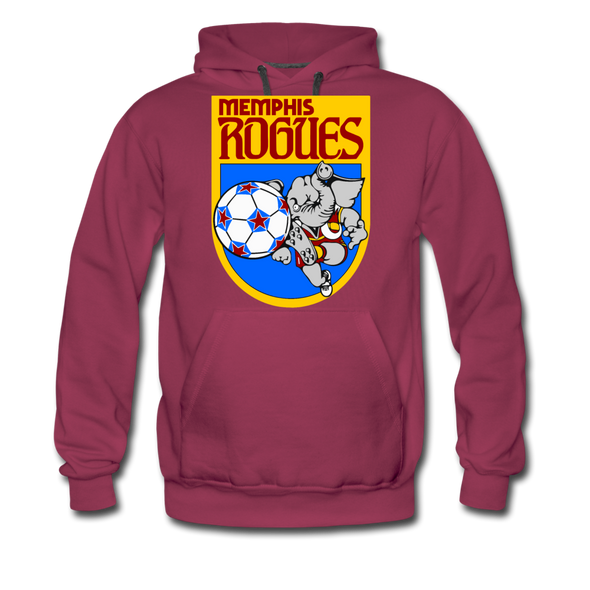 Memphis Rogues Hoodie (Premium) - burgundy
