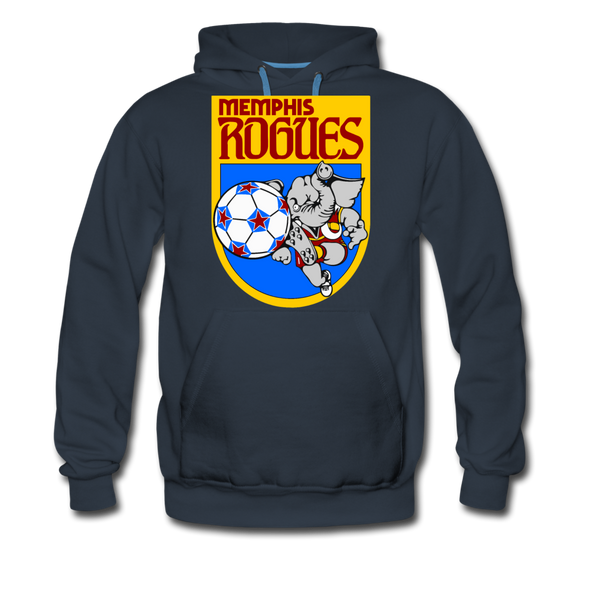 Memphis Rogues Hoodie (Premium) - navy