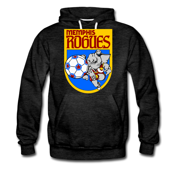 Memphis Rogues Hoodie (Premium) - charcoal gray