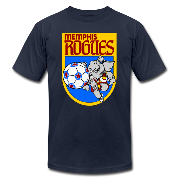Memphis Rogues T-Shirt (Premium Lightweight) - navy