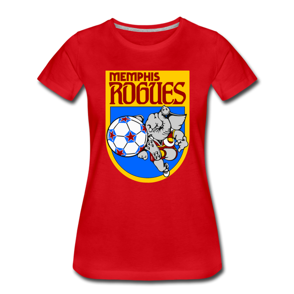 Memphis Rogues Women’s T-Shirt - red
