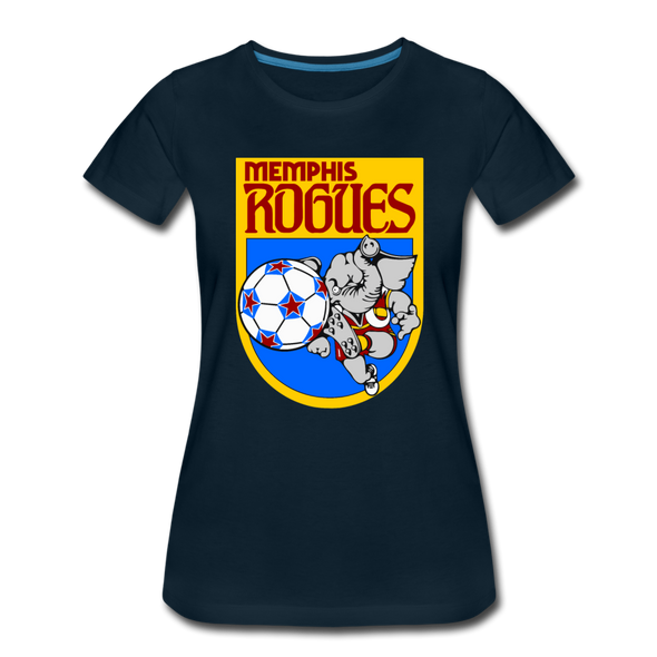 Memphis Rogues Women’s T-Shirt - deep navy