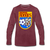 Memphis Rogues Long Sleeve T-Shirt - heather burgundy