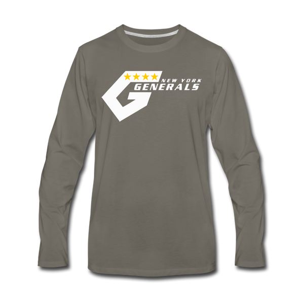 New York Generals Long Sleeve T-Shirt - asphalt gray
