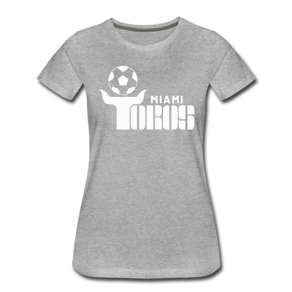 Miami Toros Women’s T-Shirt - heather gray