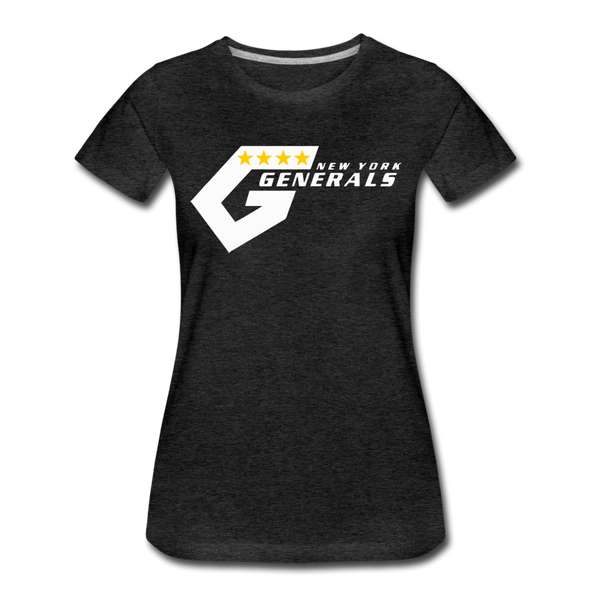 New York Generals Women’s T-Shirt - charcoal gray