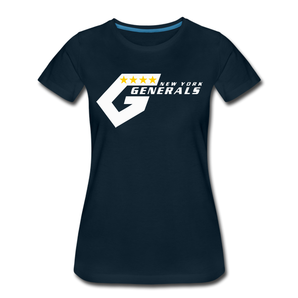New York Generals Women’s T-Shirt - deep navy