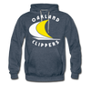 Oakland Clippers Hoodie (Premium) - heather denim