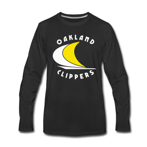 Oakland Clippers Long Sleeve T-Shirt - black