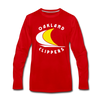Oakland Clippers Long Sleeve T-Shirt - red