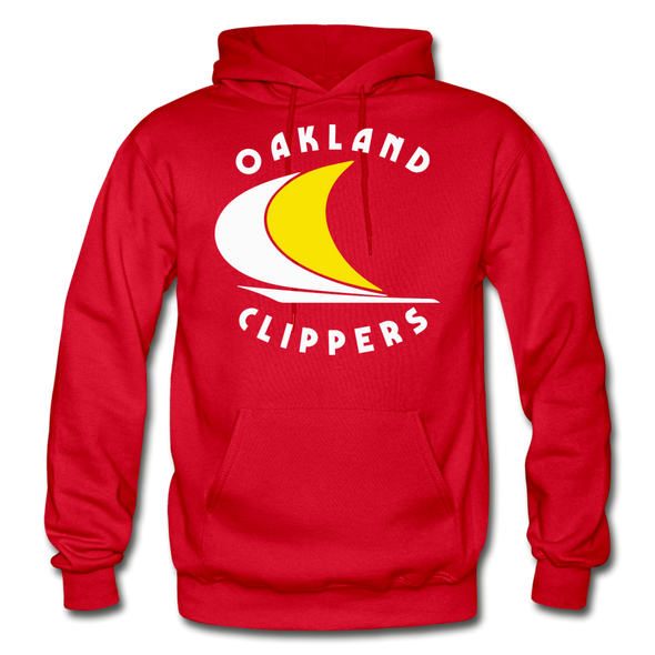 Oakland Clippers Hoodie - red