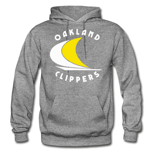 Oakland Clippers Hoodie - graphite heather
