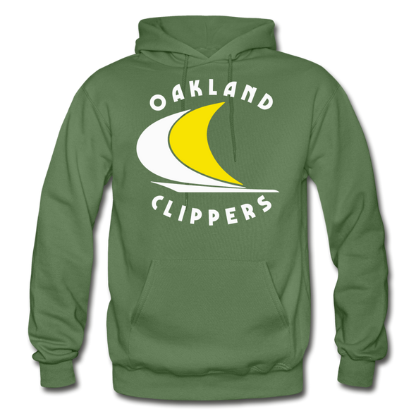 Oakland Clippers Hoodie - military green