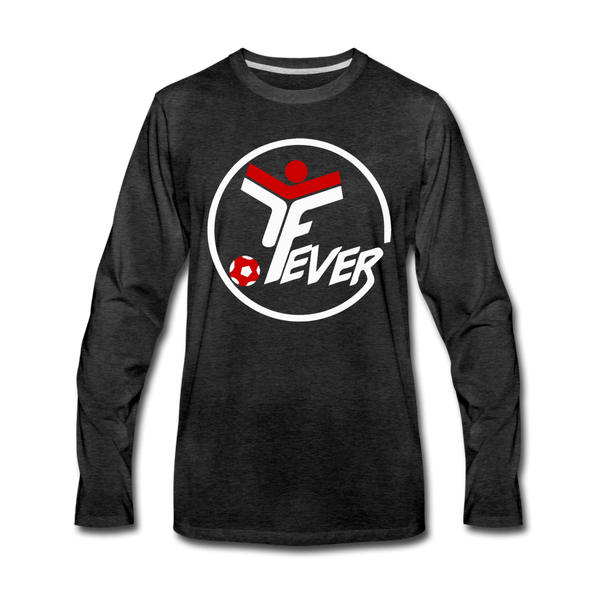 Philadelphia Fever Long Sleeve T-Shirt - charcoal gray
