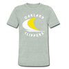 Oakland Clippers T-Shirt (Tri-Blend Super Light) - heather gray