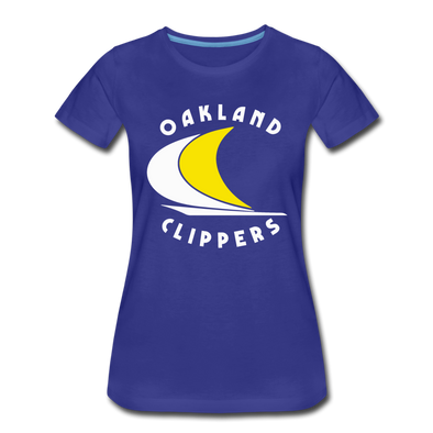 Oakland Clippers Women’s T-Shirt - royal blue