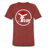 Philadelphia Fever T-Shirt (Tri-Blend Super Light) - heather cranberry