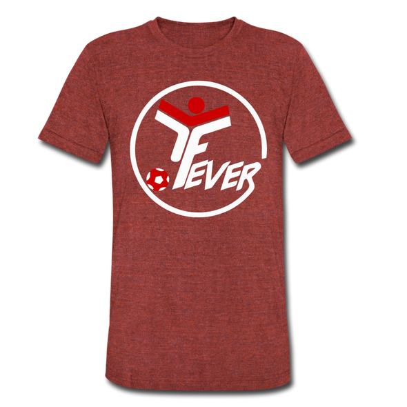 Philadelphia Fever T-Shirt (Tri-Blend Super Light) - heather cranberry