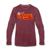 Phoenix Inferno Long Sleeve T-Shirt - heather burgundy