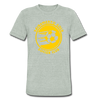 Sacramento Gold T-Shirt (Tri-Blend Super Light) - heather gray