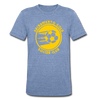 Sacramento Gold T-Shirt (Tri-Blend Super Light) - heather Blue