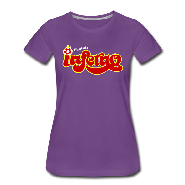 Phoenix Inferno Women’s T-Shirt - purple