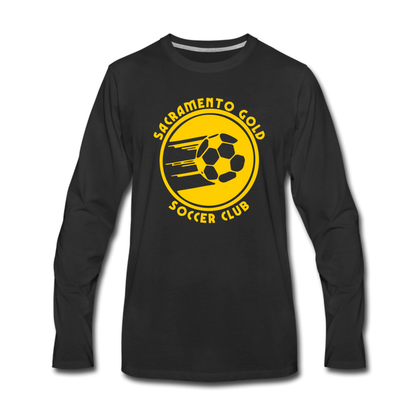 Sacramento Gold Long Sleeve T-Shirt - black