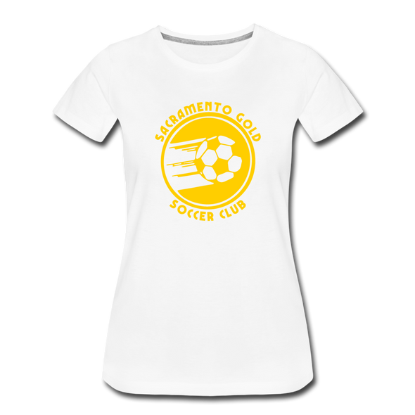 Sacramento Gold Women’s T-Shirt - white