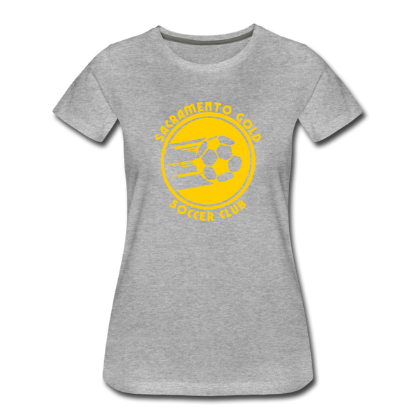 Sacramento Gold Women’s T-Shirt - heather gray