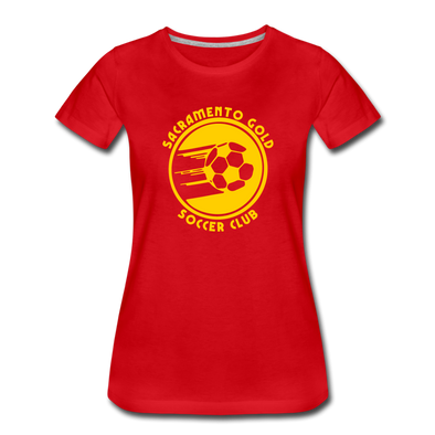 Sacramento Gold Women’s T-Shirt - red
