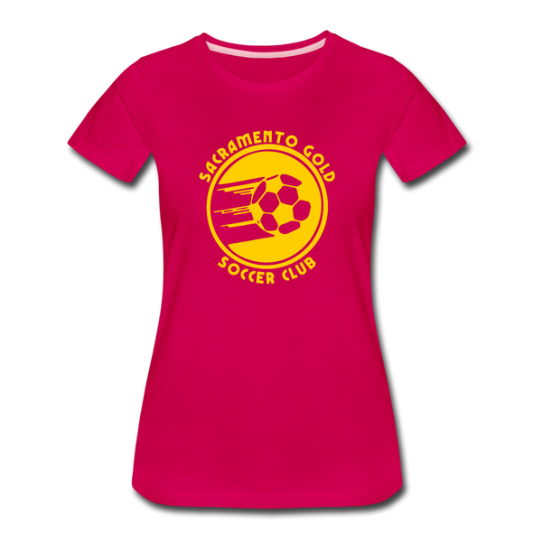 Sacramento Gold Women’s T-Shirt - dark pink