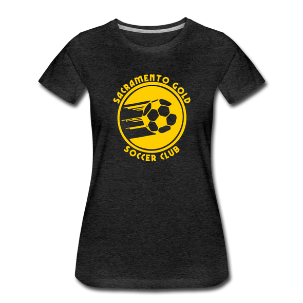 Sacramento Gold Women’s T-Shirt - charcoal gray