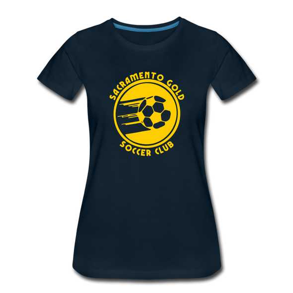 Sacramento Gold Women’s T-Shirt - deep navy