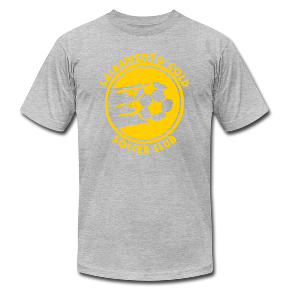 Sacramento Gold T-Shirt (Premium Lightweight) - heather gray