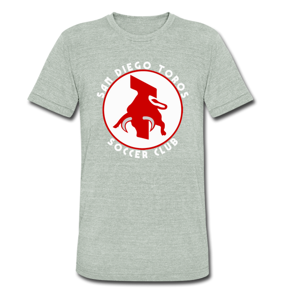 San Diego Toros T-Shirt (Tri-Blend Super Light) - heather gray