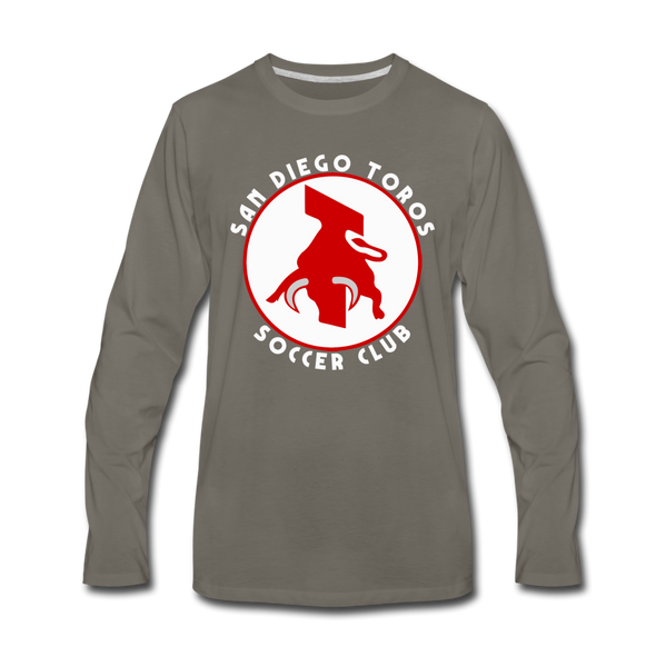 San Diego Toros Long Sleeve T-Shirt - asphalt gray