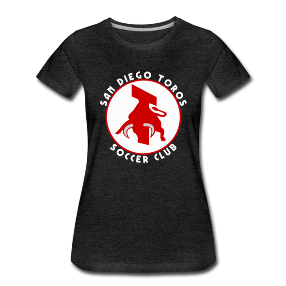 San Diego Toros Women’s T-Shirt - charcoal gray