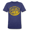 San Francisco Gales T-Shirt (Tri-Blend Super Light) - heather indigo